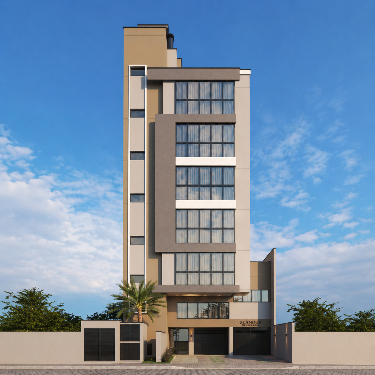 Arquitetônico 03 — Residencial Glamour
