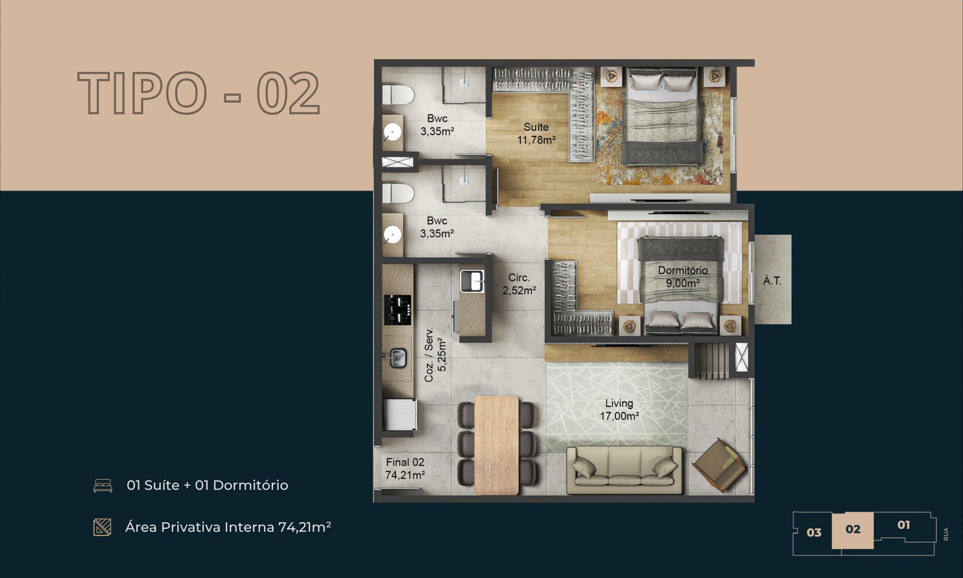 Planta Tipo 02